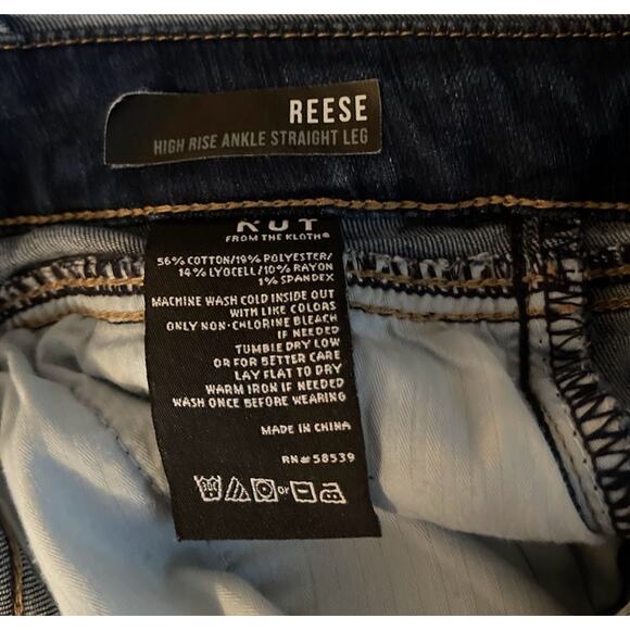 Kut From the Kloth Reese High Rise Jeans - Size 14 - Picture 7 of 9